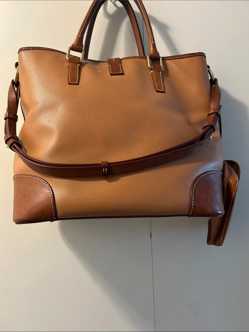Dooney & Bourke structured leather